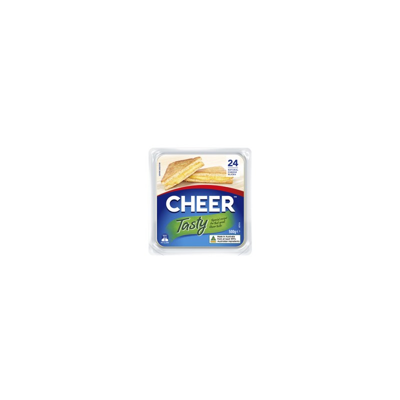 TASTY SLICED CHEESE 500GM