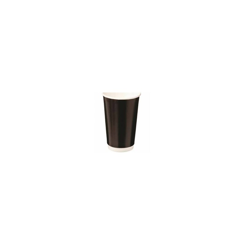COOL WALL CUP BLACK 8OZ 25'S