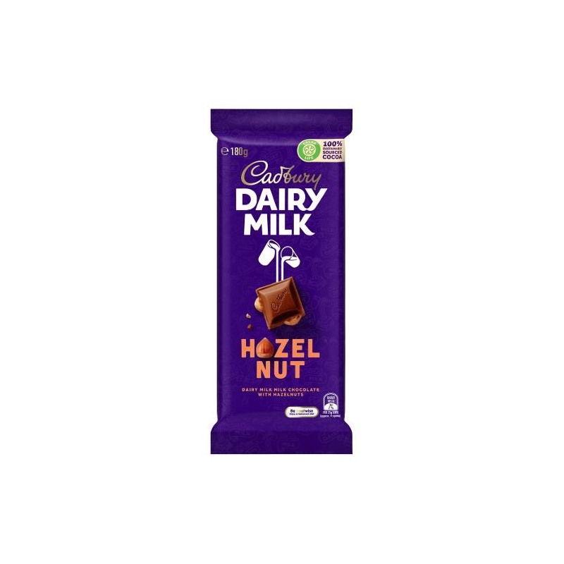 HAZELNUT BLOCK CHOCOLATE 180GM