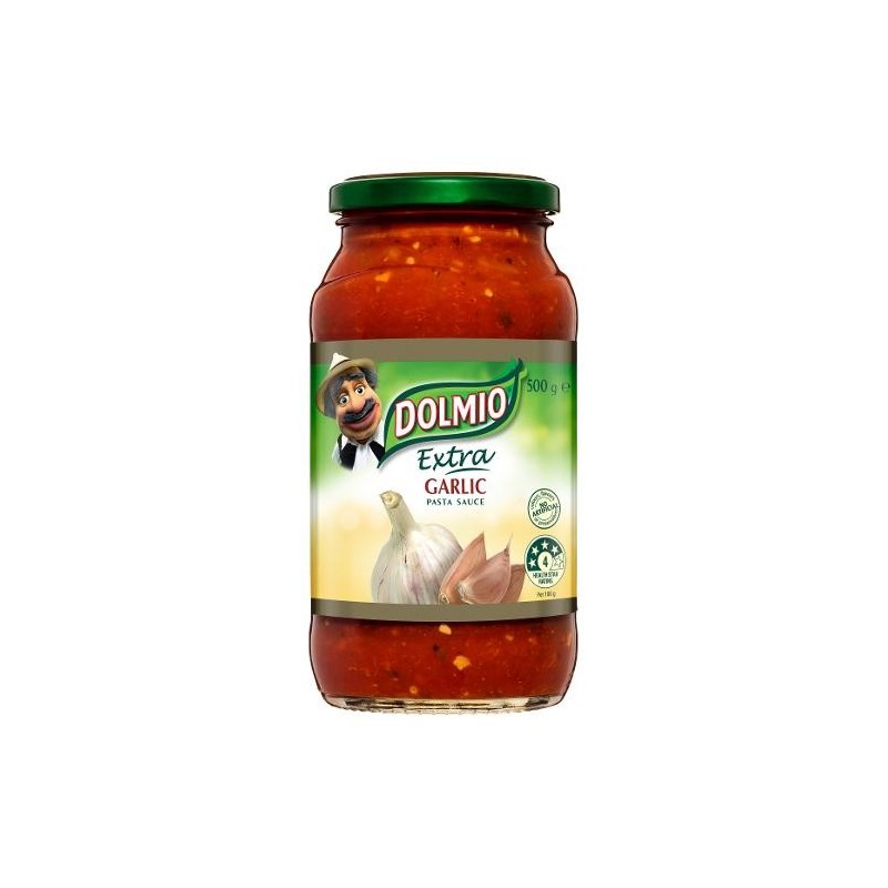 PASTA SAUCE WITH GARLIC 500GM