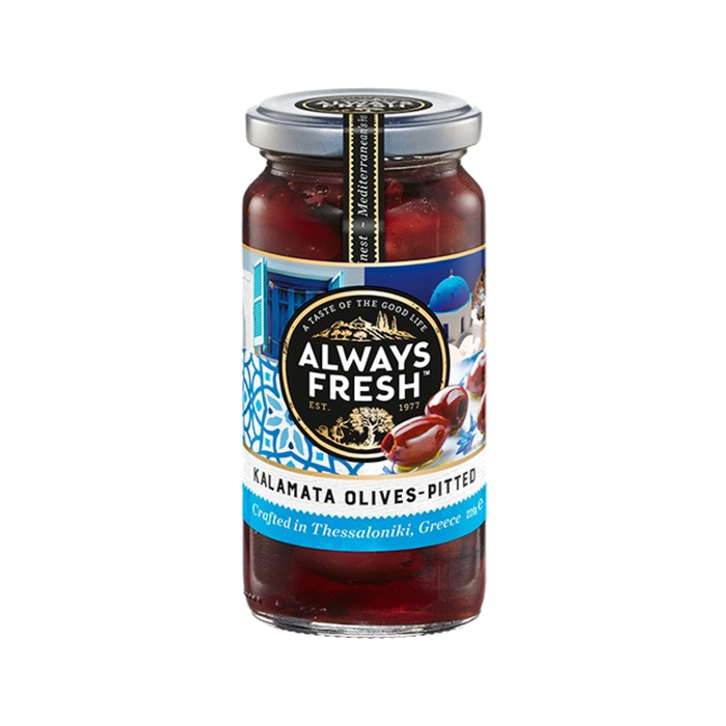 KALAMATA PITTED OLIVES 220GM
