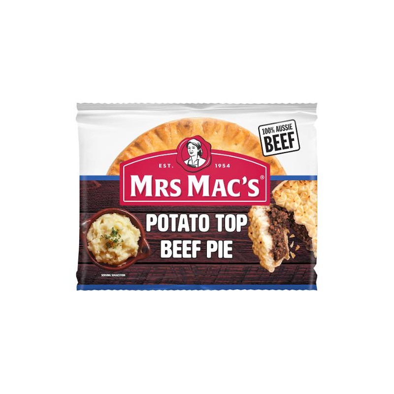BEEF POTATO TOP PIE 190GM