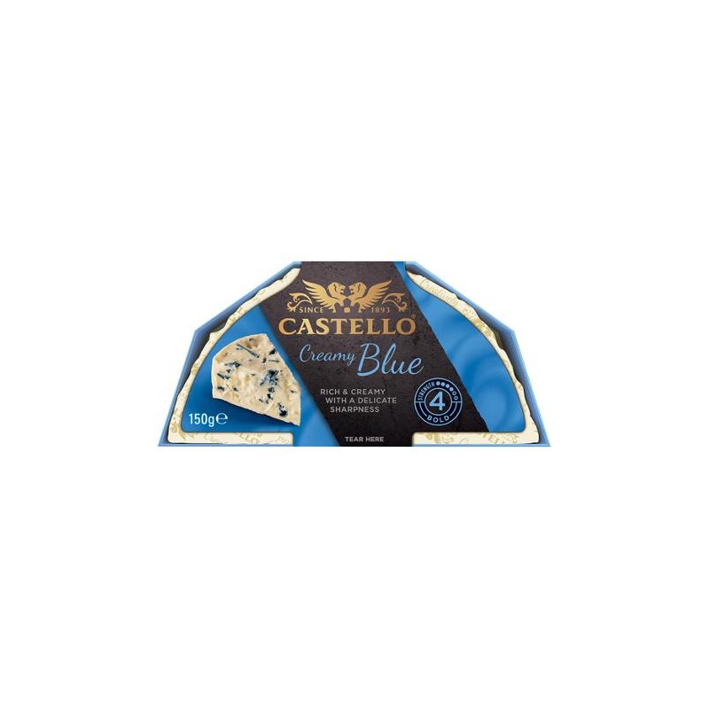 CHEESE BLUE HALF MOON 150GM