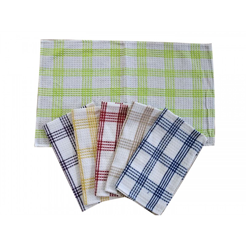 TEA TOWEL YARN DYED 2PK