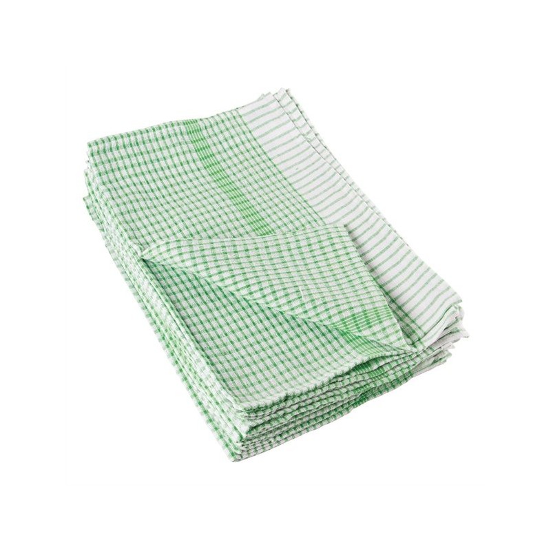 TEA TOWELS GREEN WONDER DRY (51X76CM) 10PK