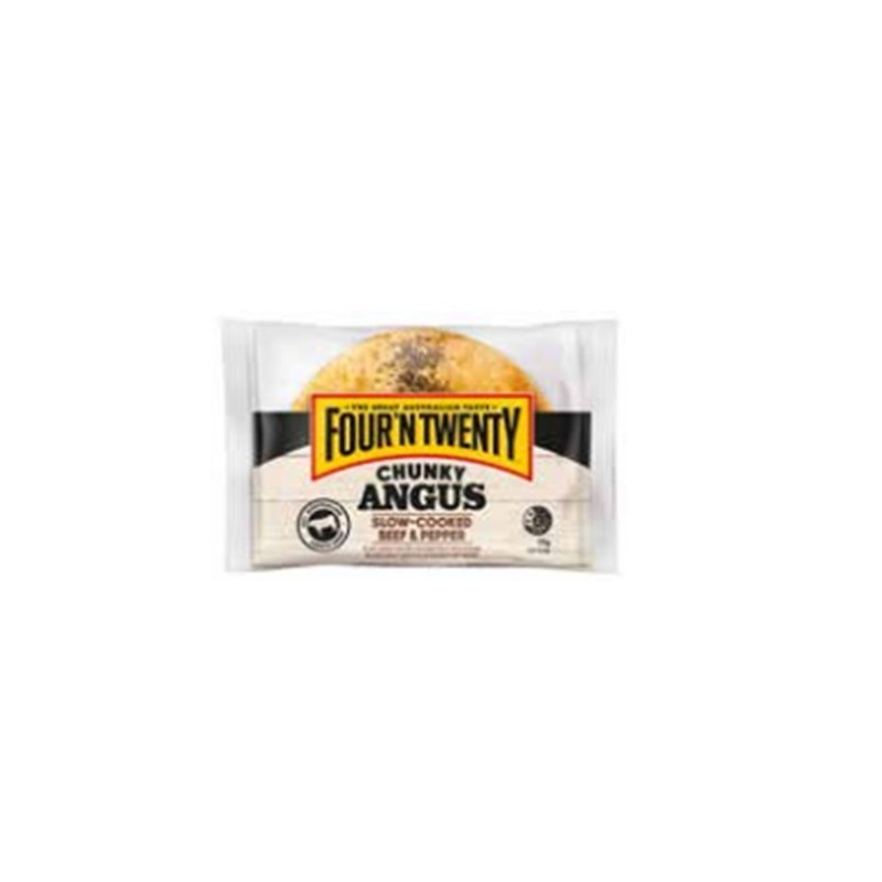 CHUNKY ANGUS BEEF AND PEPPER PIE 175GM