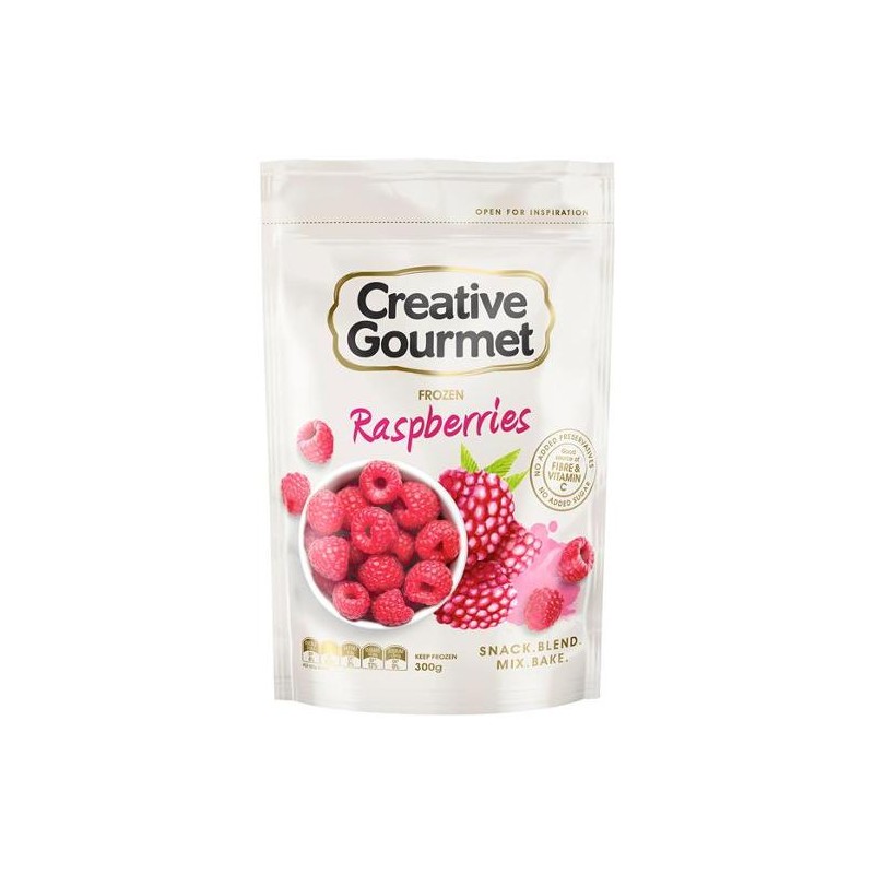 FROZEN RASPBERRIES 300GM