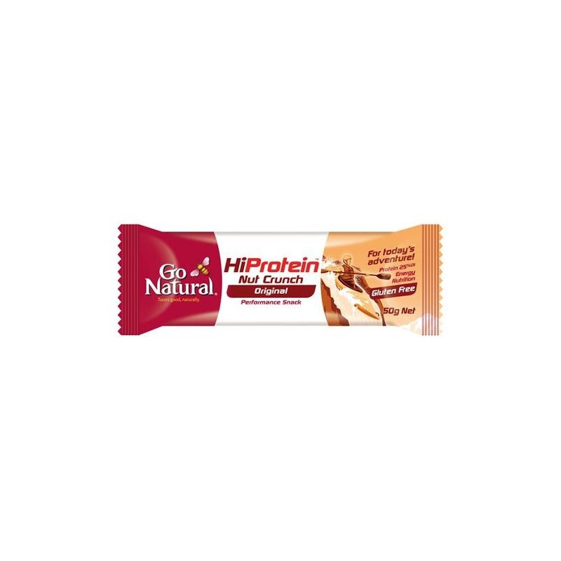 HI PROTEIN BAR NUT CRUNCH ORIGINAL 50GM