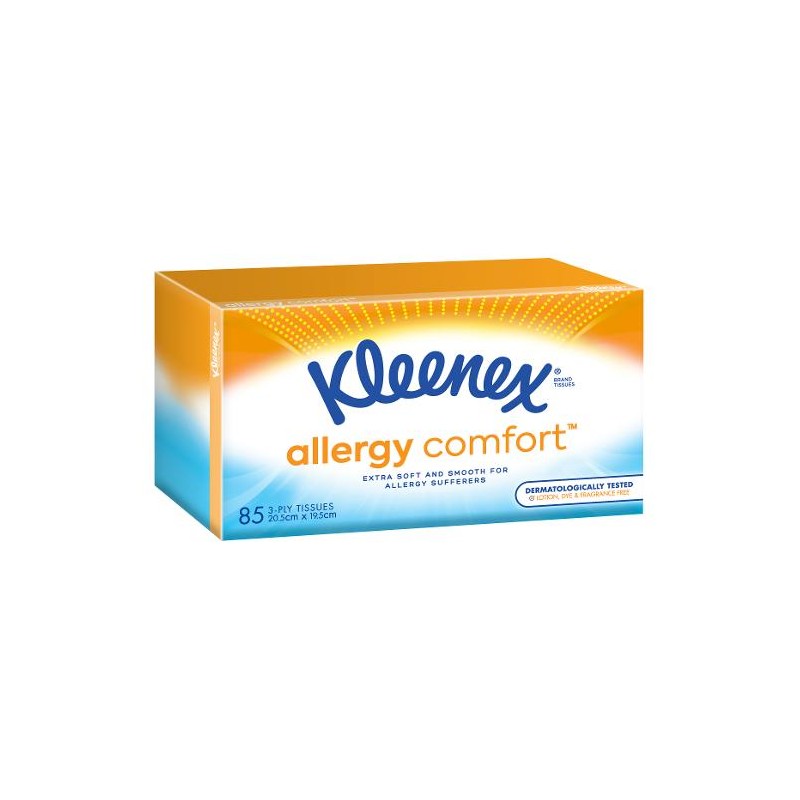 ALLERGY COMFORT FACIAL TISSUES 85'S
