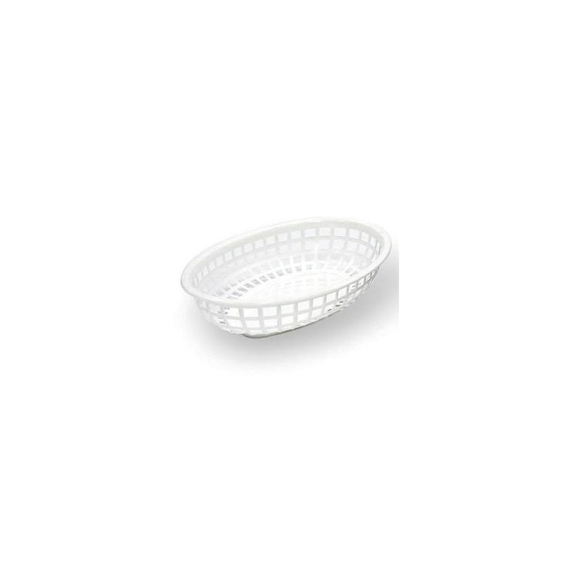 WHITE BASKET BREAD OVAL 240MMX150MM