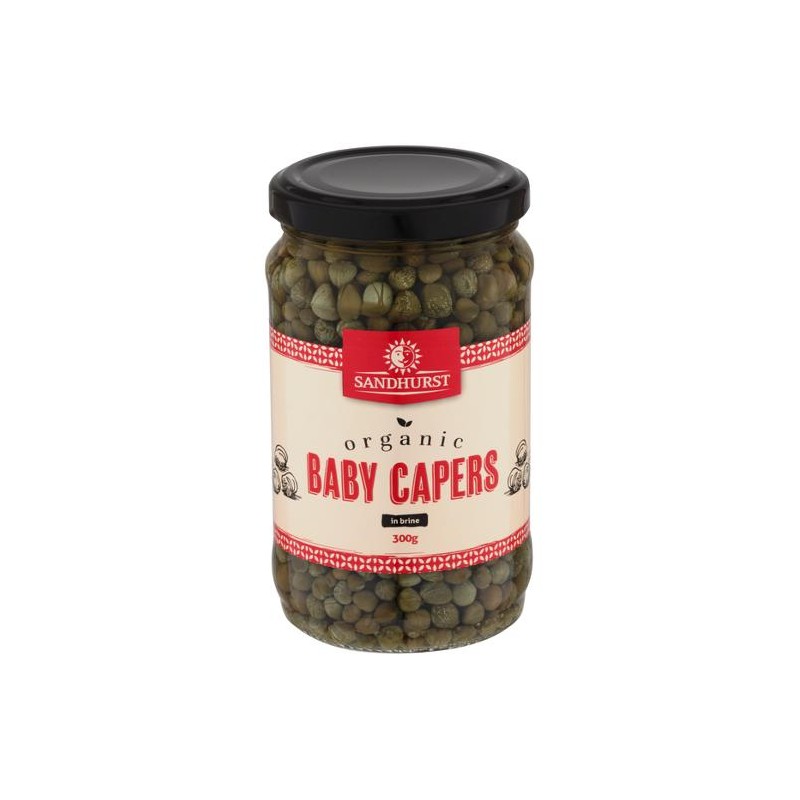 ORGANIC BABY CAPERS IN BRINE 300GM