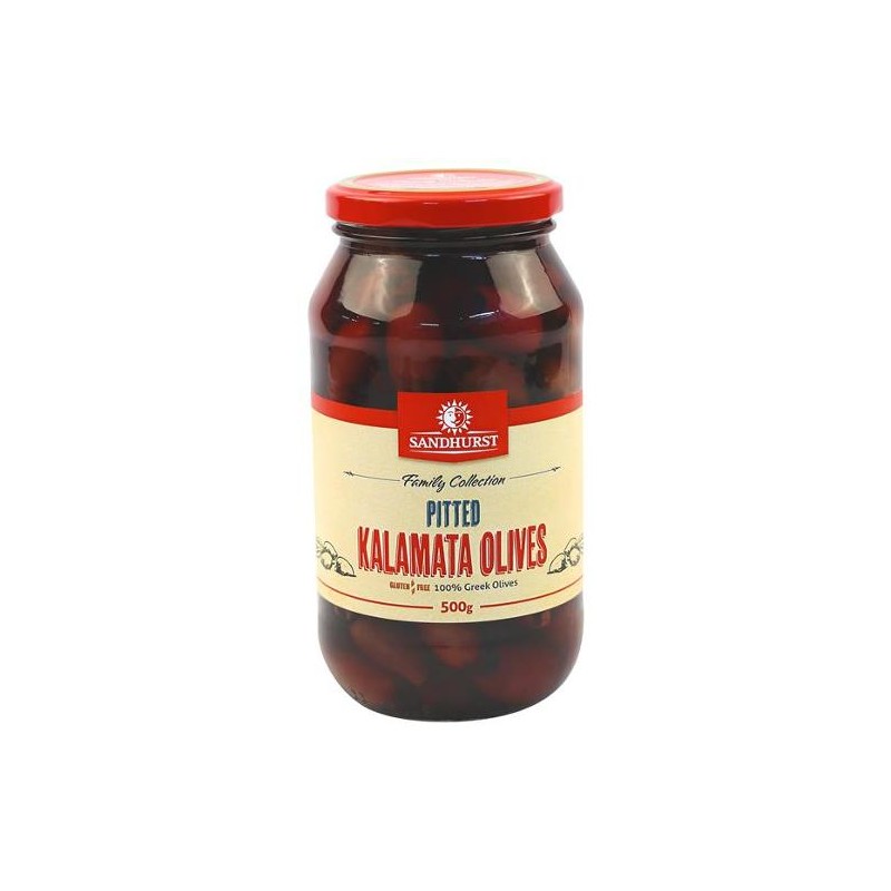 KALAMATA PITTED OLIVE 500GM