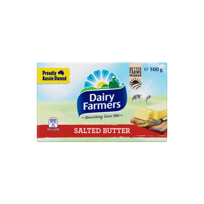 SALTED BUTTER BLOCK 500GM