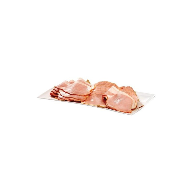 BACON MIDDLE RASHER RINDLESS 2.5KG