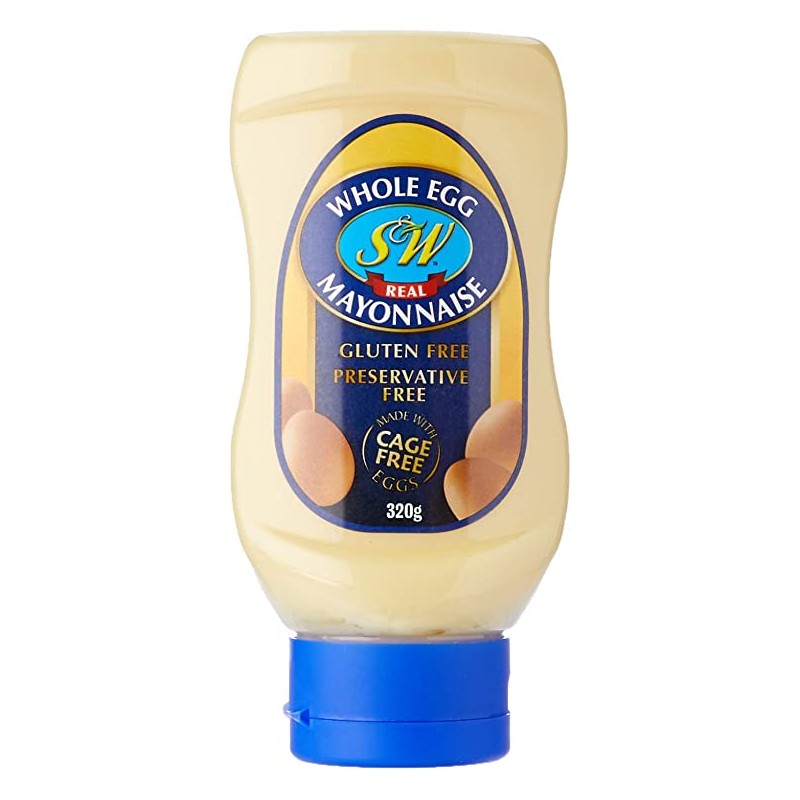 WHOLE EGG MAYONNAISE SQUEEZE 320GM