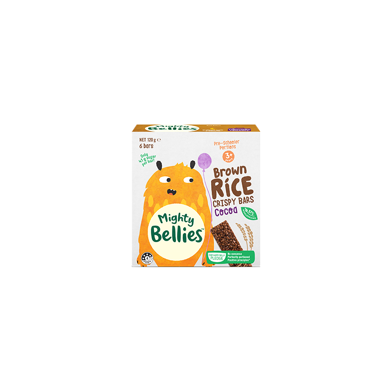 BROWN RICE CRISPY BARS COCOA 6PK