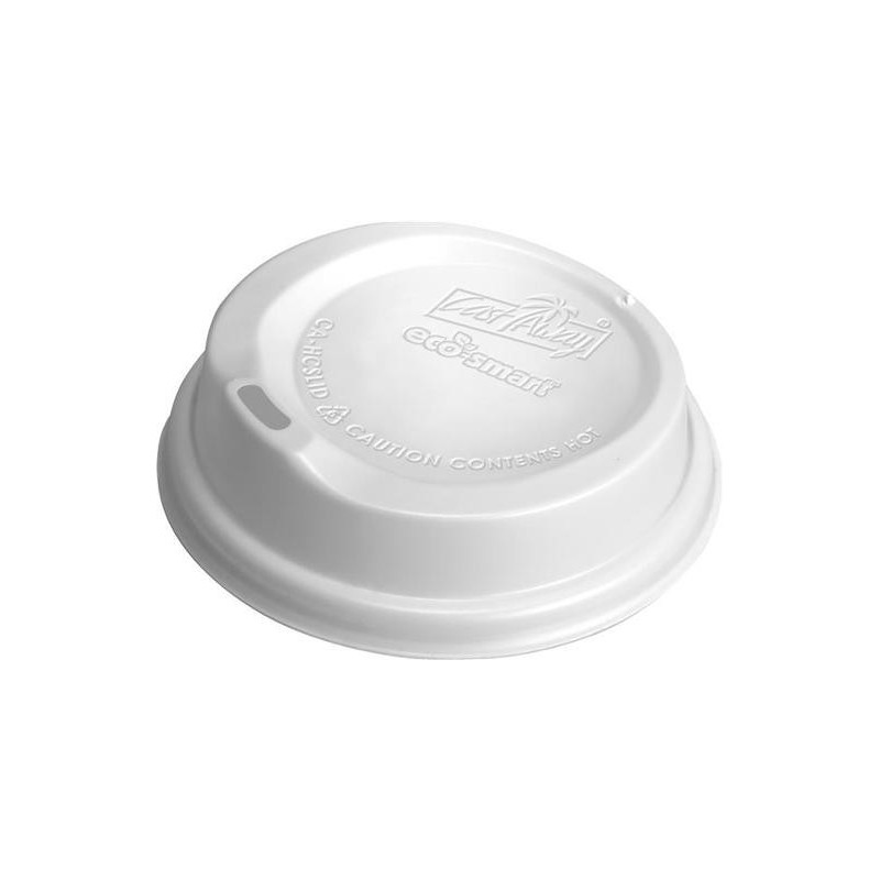 LID WHITE SUIT BOUTIQUE CUPS FOR 6OZ & 8OZ 100S