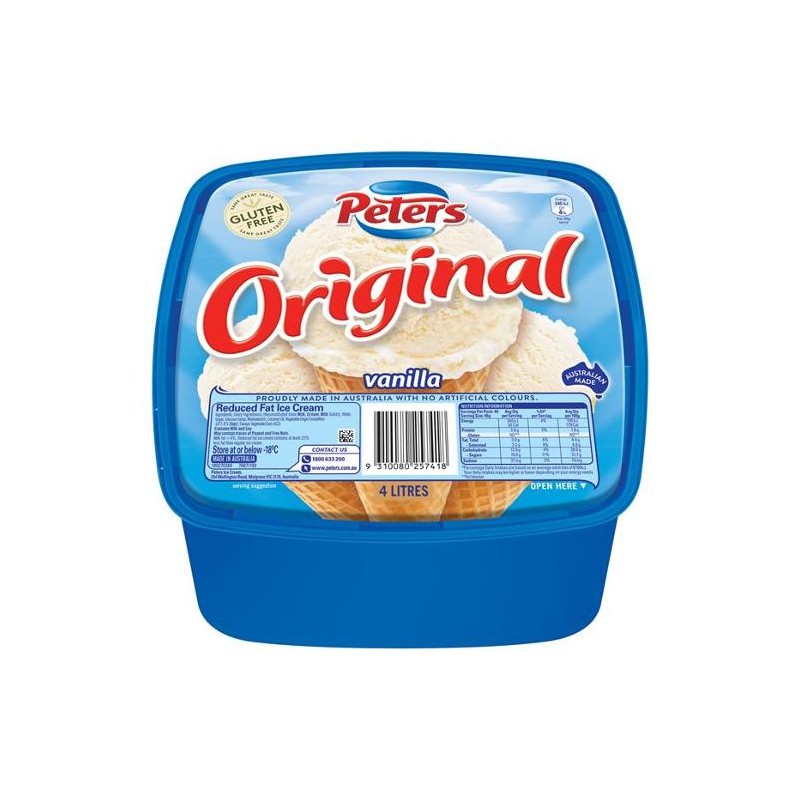 VANILLA ICECREAM 4LT