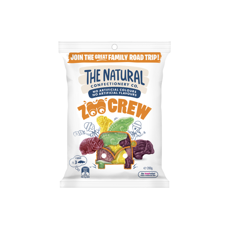 ZOO CREW LOLLIES 200GM