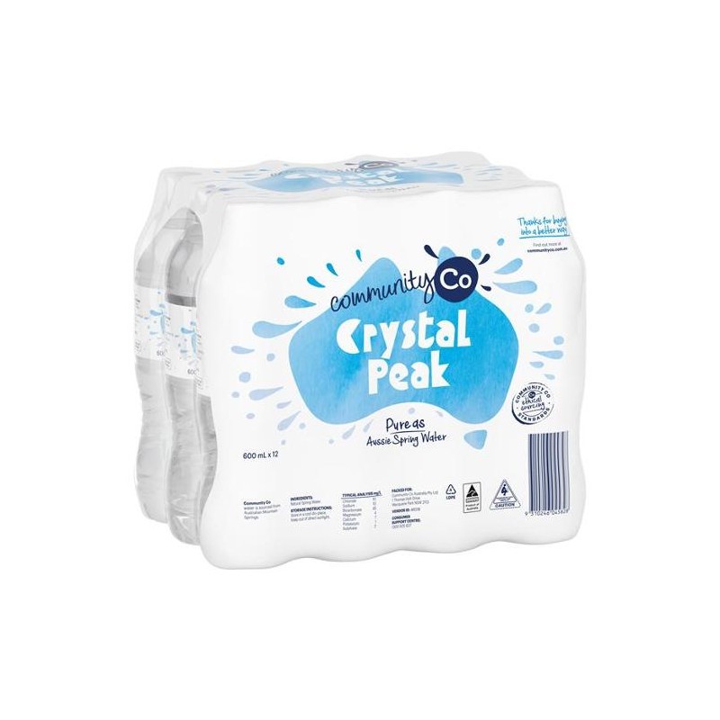 SPRING WATER 12X600ML