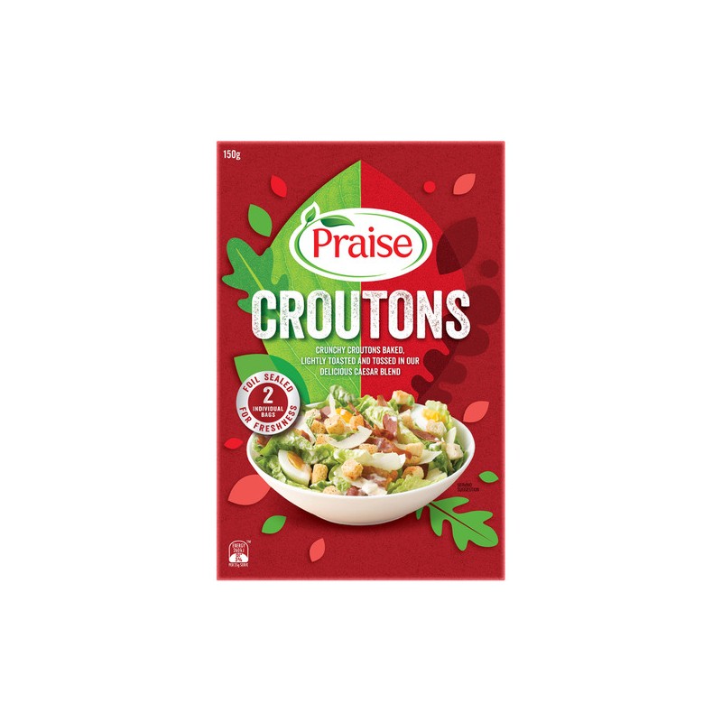 CAESAR SALAD CROUTONS 150GM