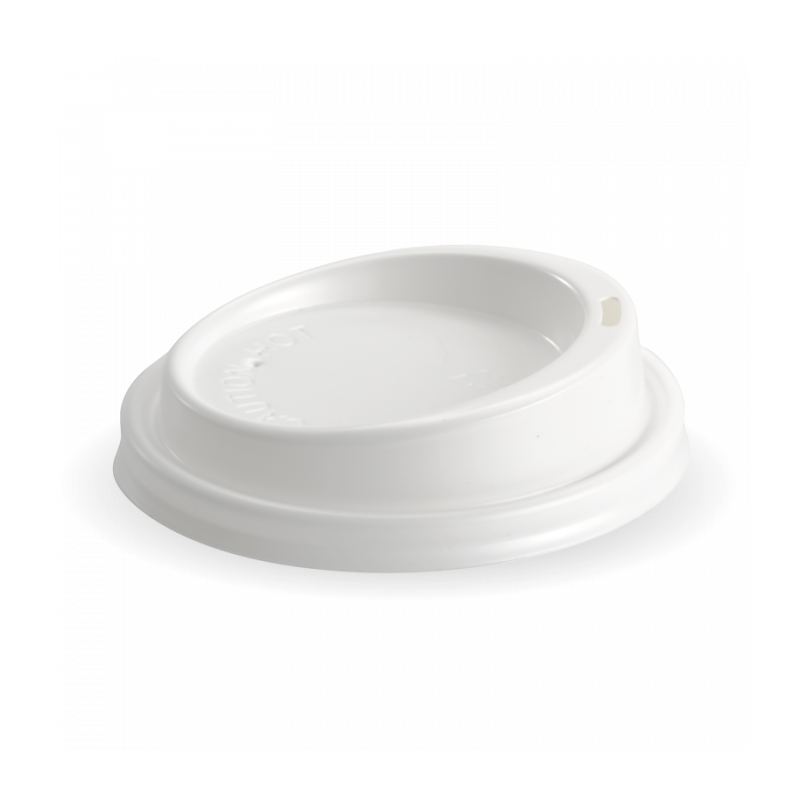 COFFEE CUP LIDS LARGE CLEAR 90MM 50'S