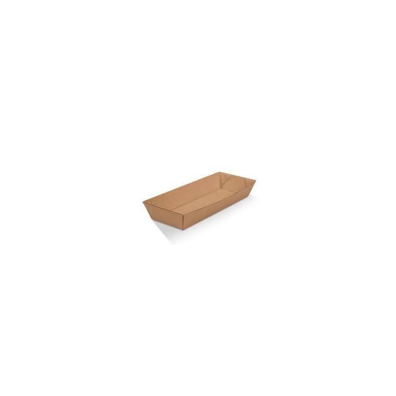 HOT DOG TRAY BROWN KRAFT 50S