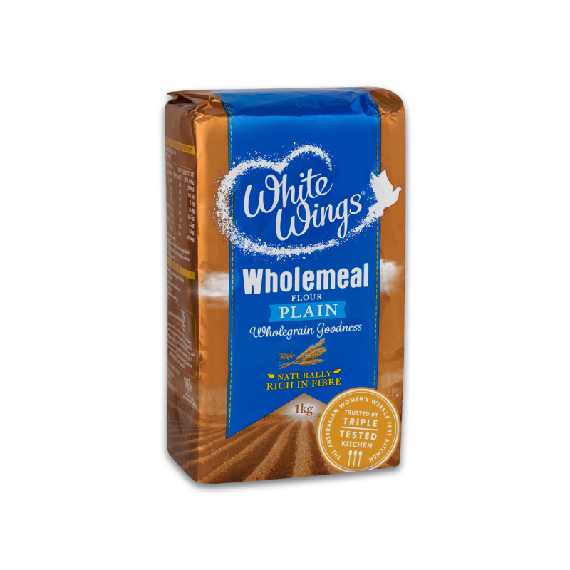 WHOLEMEAL PLAIN FLOUR 1KG