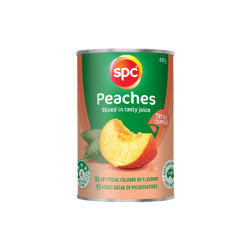 PEACHES SLICE IN NATURAL JUICE 410GM