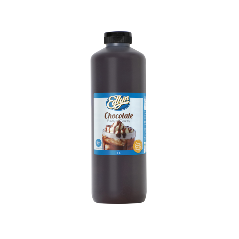 CHOCOLATE TOPPING SQUEEZE BOTTLE 1L