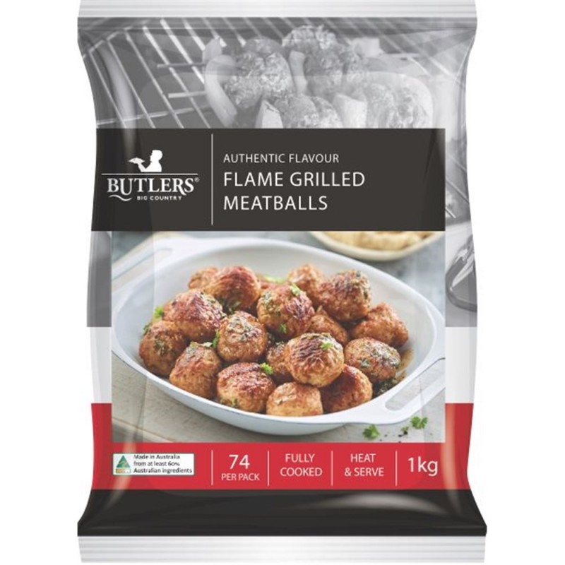 MEATBALLS FLAMEGRILLED 1KG