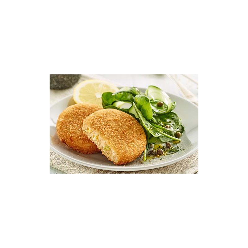SALMON AND VEGETABLE PATTIES 48X85GM SALMON AND VEGETABLE PATTIES 48X85GM
