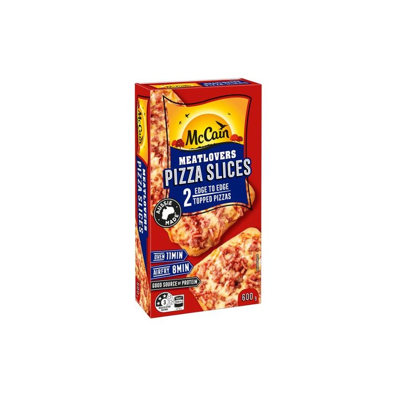 MEATLOVERS PIZZA SLICE 600GM