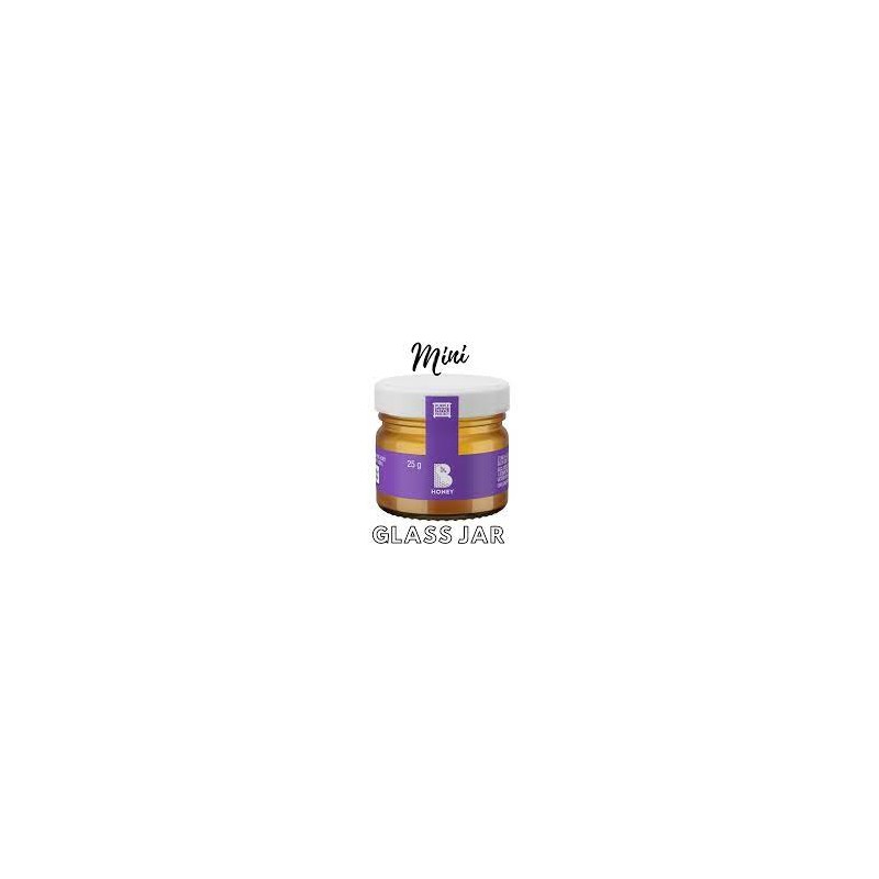 HONEY MINI GLASS JAR 25GM