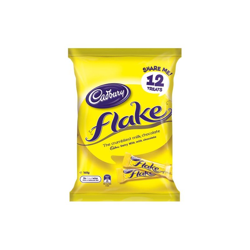 FLAKE CHOCOLATE SHARE PACK 168GM