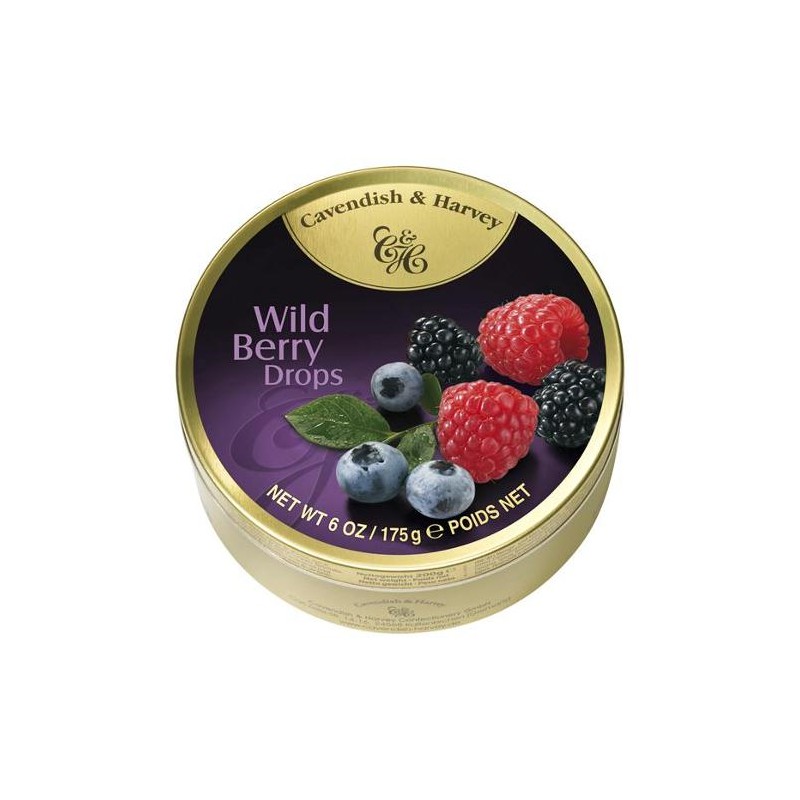 WILD BERRY CANDY DROPS 175GM