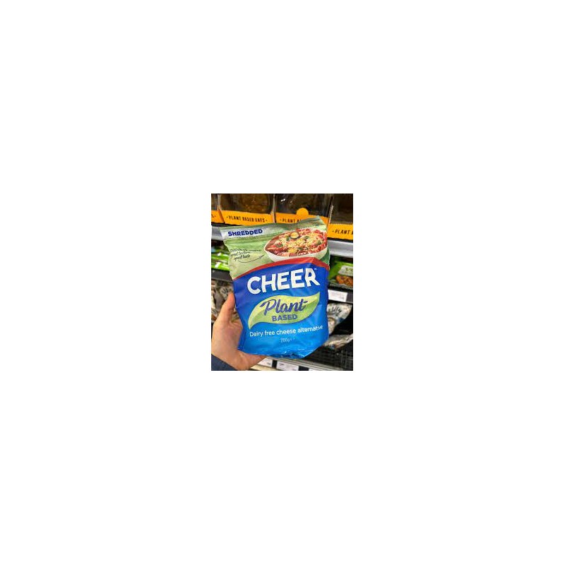 VEGAN CHEESE TASTY SHREDDED PLANT BASED 200GM