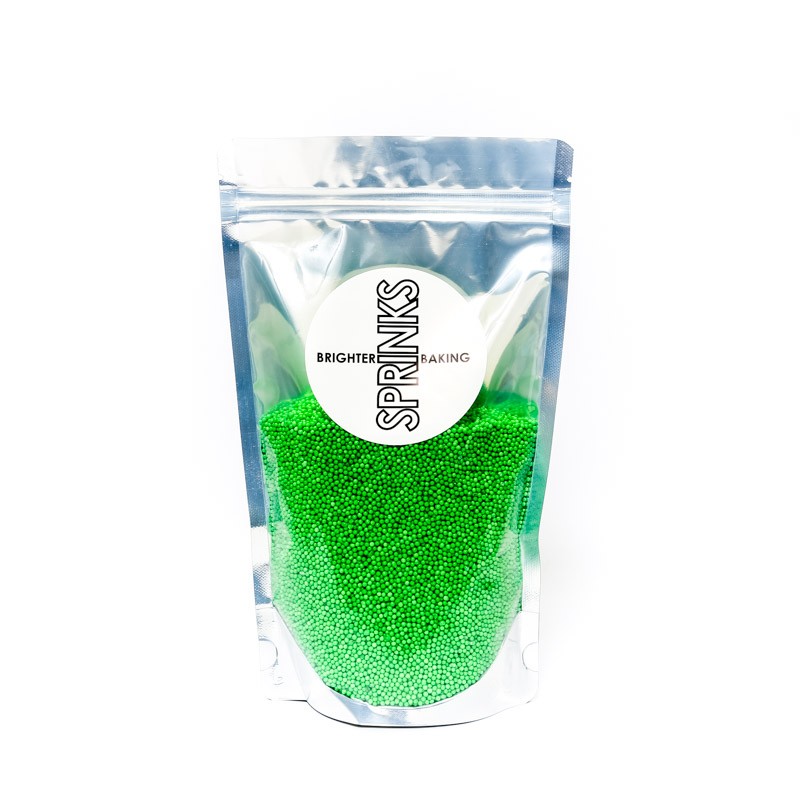 SPRINKLES GREEN NONPARIELS 500GM