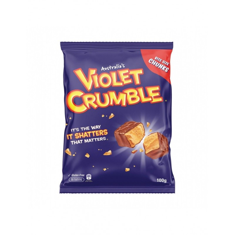 VOILET CRUMBLE BAG 100GM