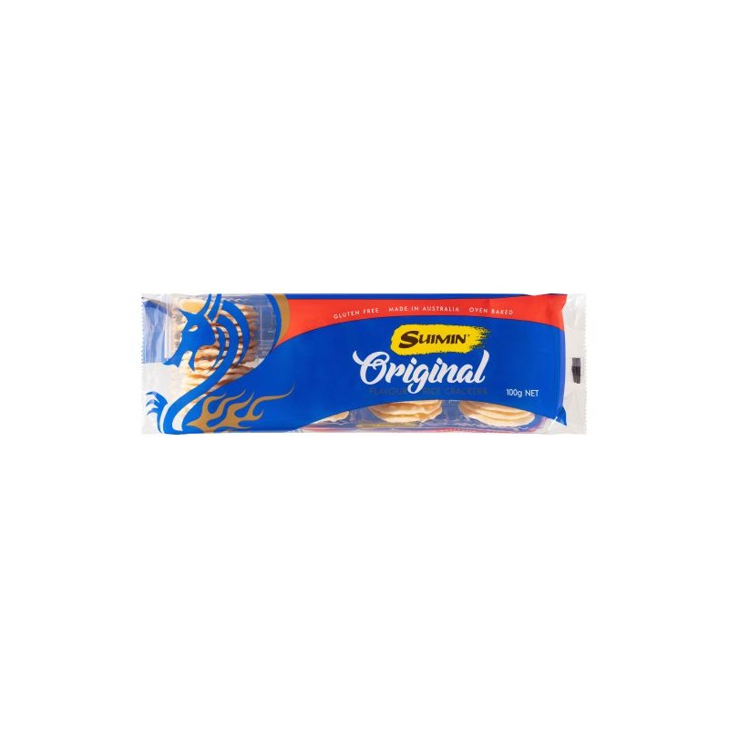 ORIGINAL RICE CRACKERS 100GM