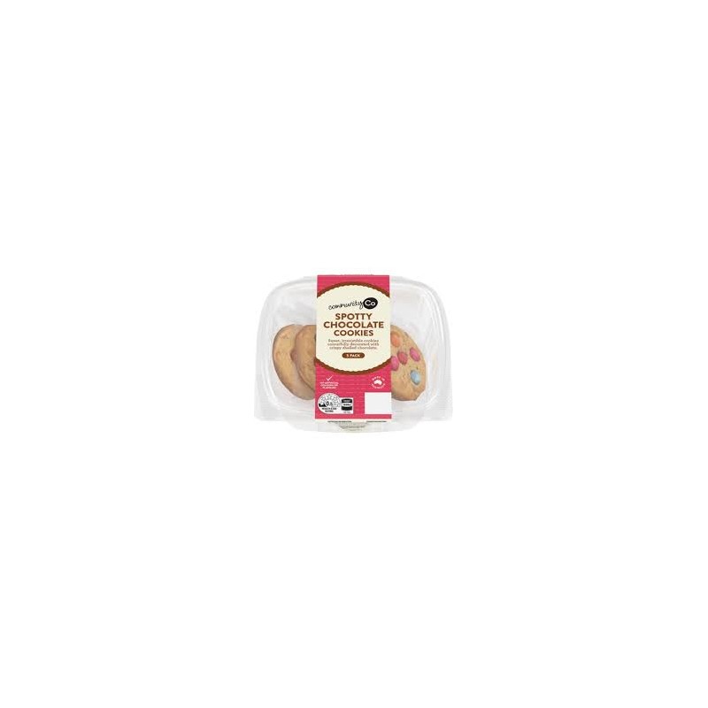 SPOTTY COOKIE I/WRAPPED 5PK