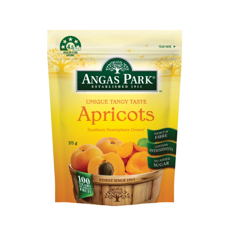 DRIED APRICOTS 375GM