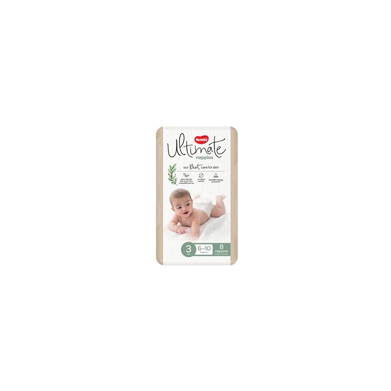 ULTIMATE NAPPIES CRAWLER SIZE 3  8S