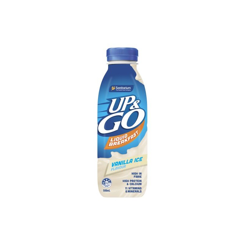 UP&GO LIQUID BREAKFAST VANILLA ICE BOTTLE 500ML