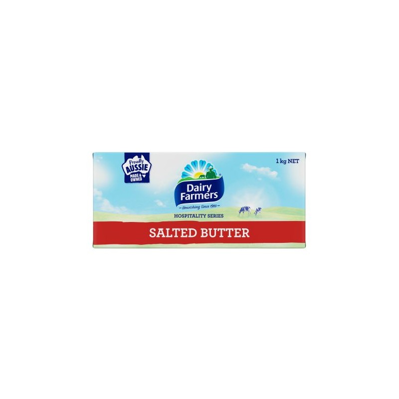 SALTED BUTTER D/FARMERS 1KG