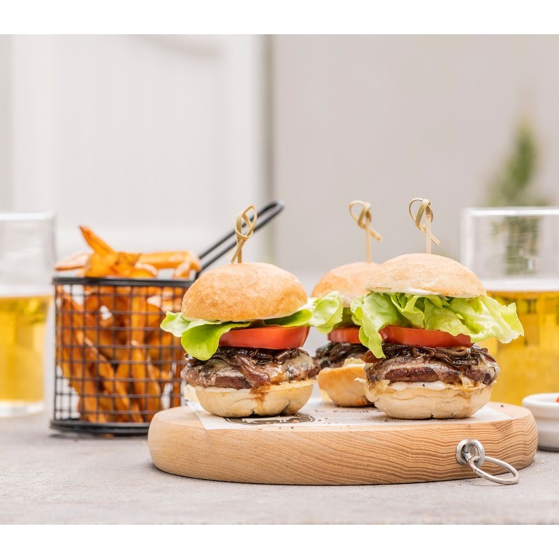 BURGER BEEF SLIDERS 800GM (20x40GM)