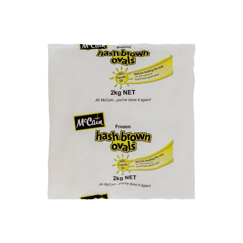 HASH BROWN OVALS 2KG
