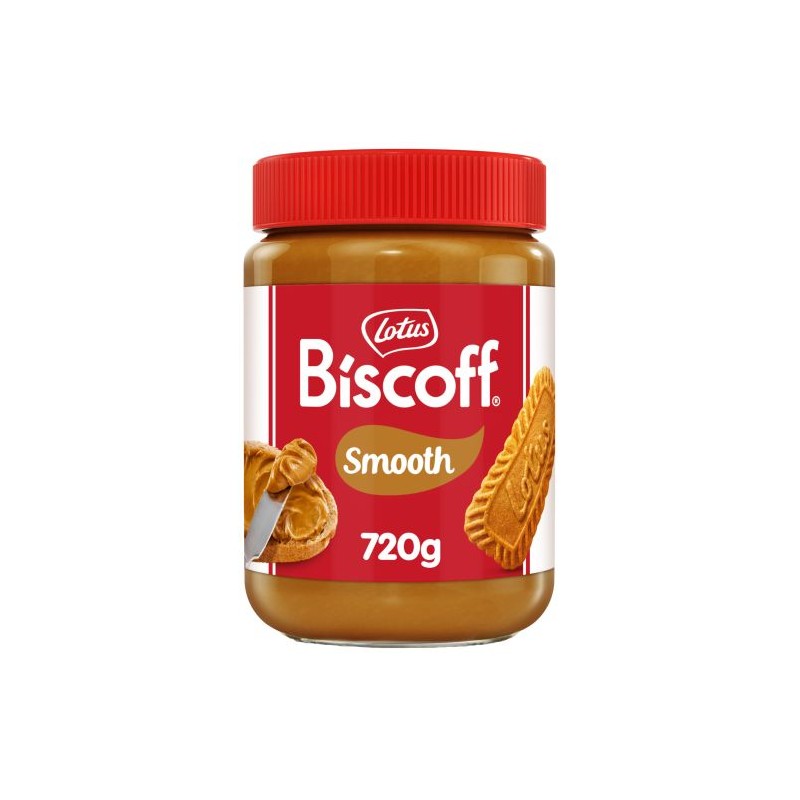 SMOOTH BISCOFF BISCUIT SPREAD 720GM