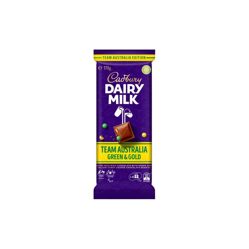 AUSSIE G&G DAIRY MILK CHOCOLATE BLOCK 170GM