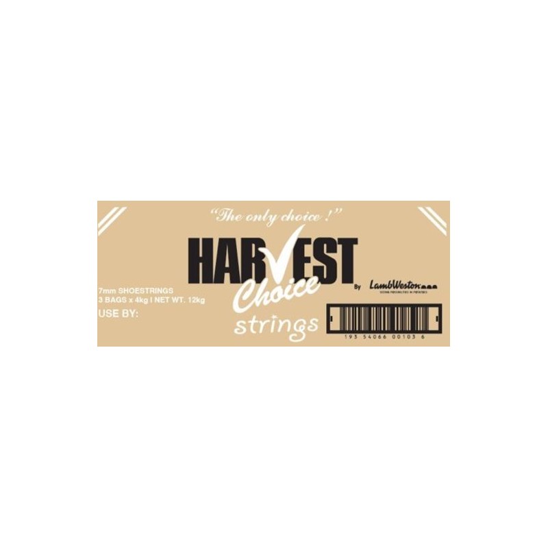 SHOESTRING FRIES 7MM 12KG